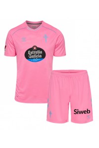 Fotbalové Dres Celta Vigo Dětské Třetí Oblečení 2025-26 Krátký Rukáv (+ trenýrky)